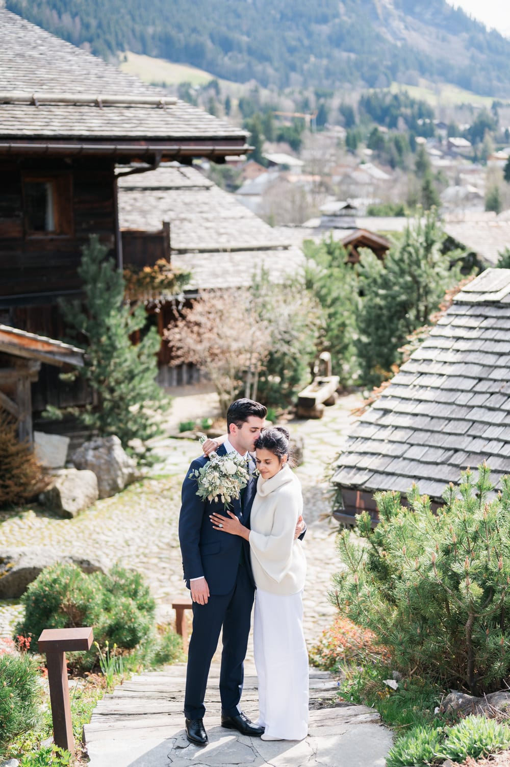 Photo de couple mariage aux Fermes de Marie