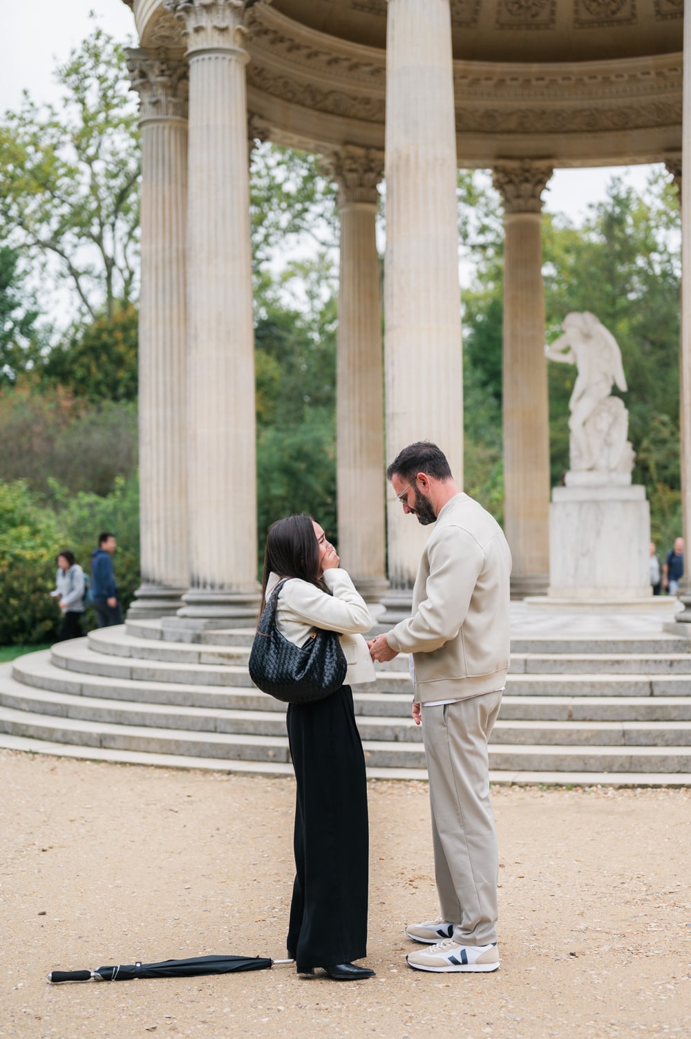 Séance engagement château de Versailles