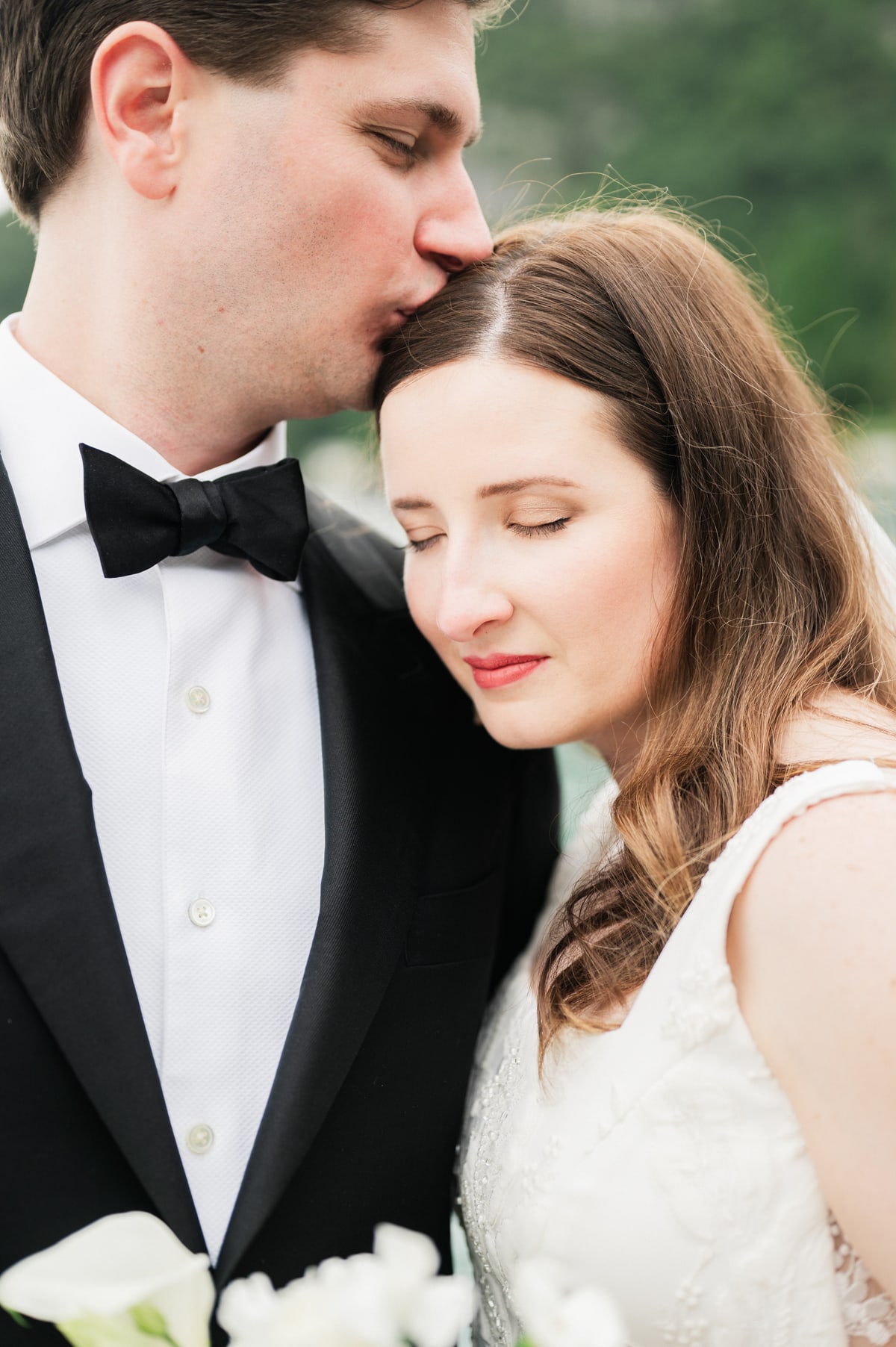 Photo de couple mariage Abbaye de Talloires