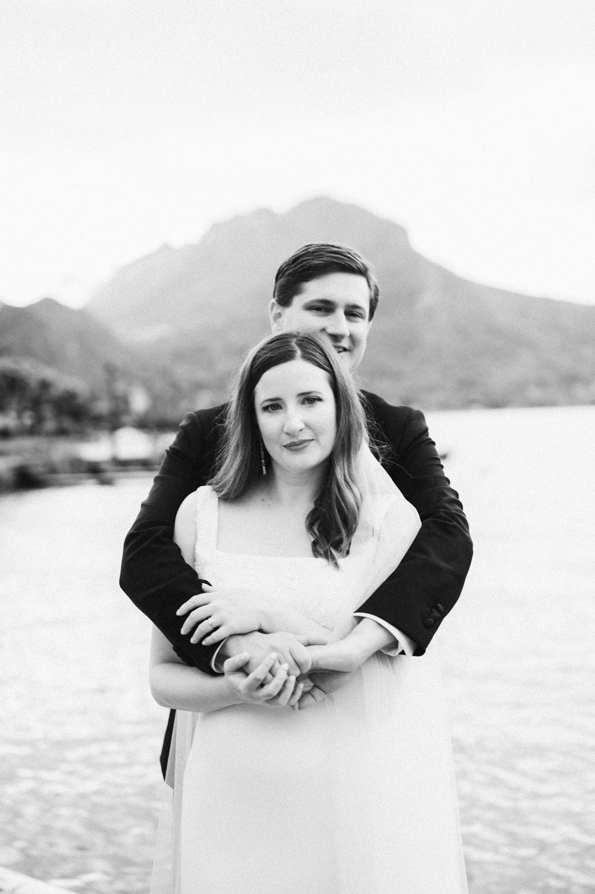 Photo de couple mariage lac d'Annecy