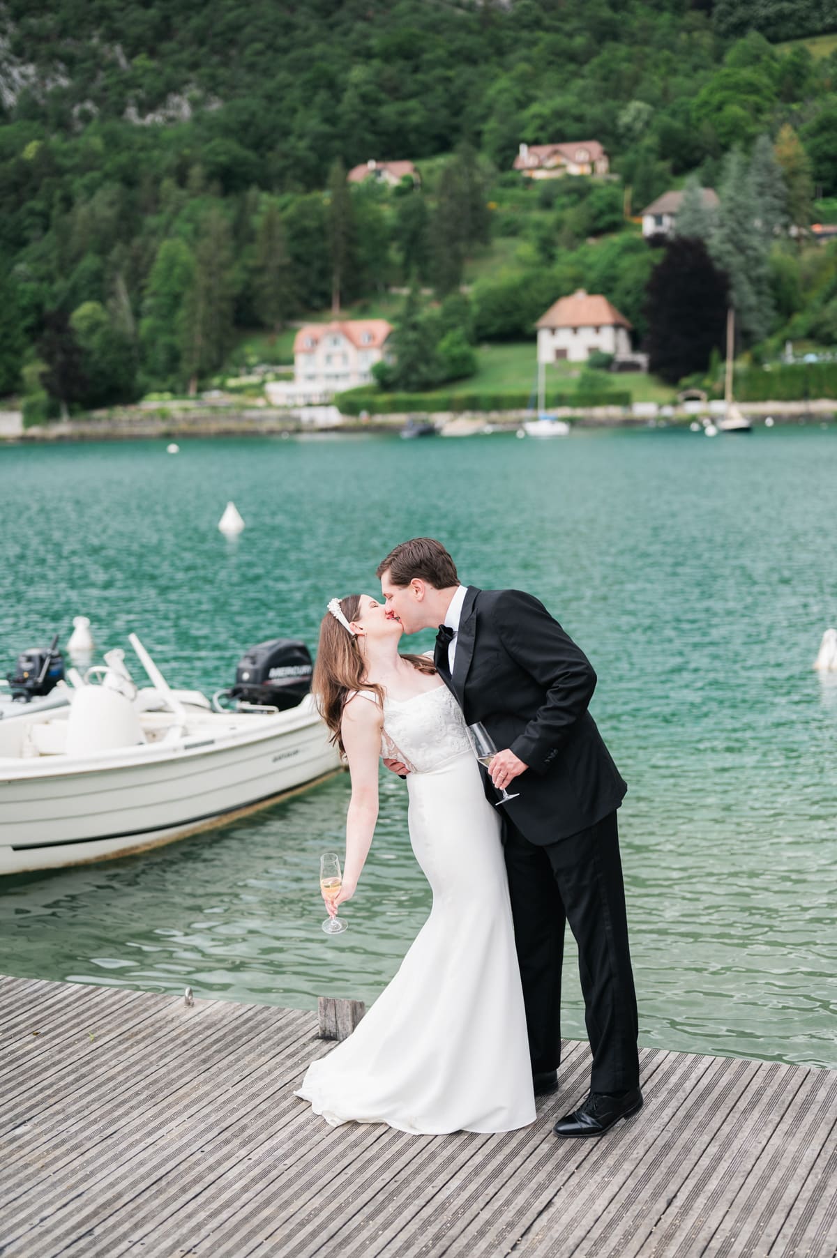 Photo de couple baie de Talloires