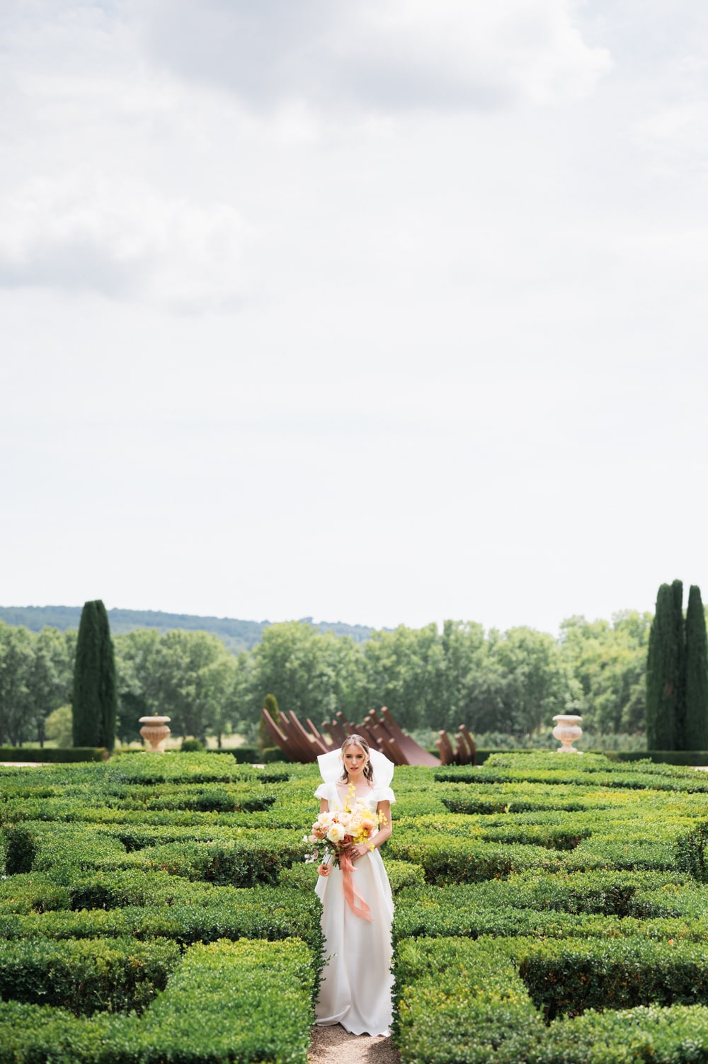 Bride château de la Gaude