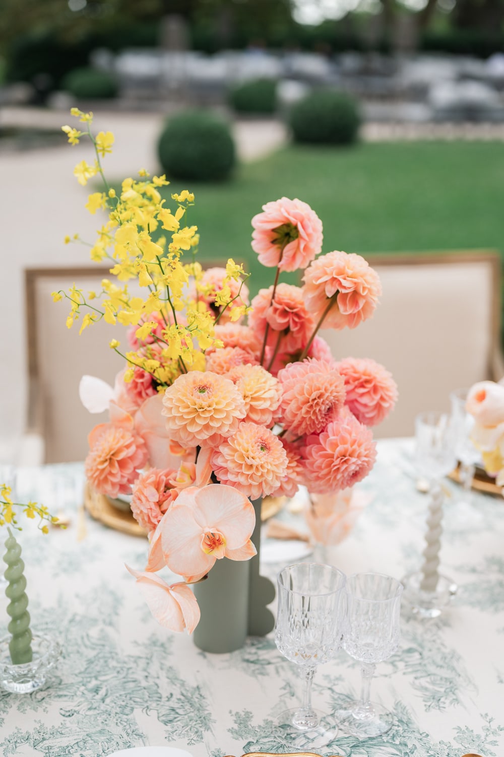 Déco mariage château de la Gaude